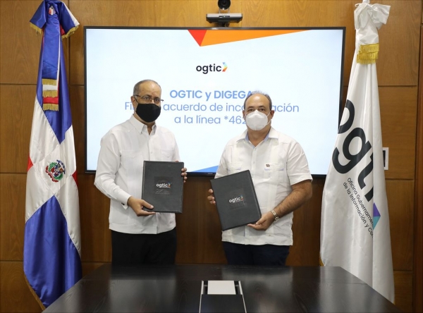 La DIGEGA firma acuerdo con la OGTIC para ofrecer servicios institucionales
